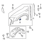 Fender Rivet - Ford (-380098-S2) - view 11