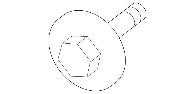 Hinge Bolt - Ford (-W503932-S439) - view 5