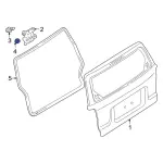 Hinge Nut - Ford (-W520102-S441) - view 15