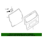 Hinge Nut - Ford (-W520102-S441) - view 17