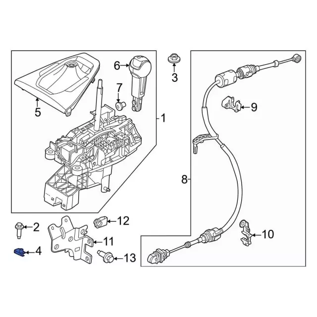 Valance Panel Nut - Ford (-W520802-S441) - view 15