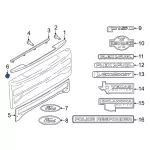 Window Regulator Nut - Ford (-W701014-S442) - view 17