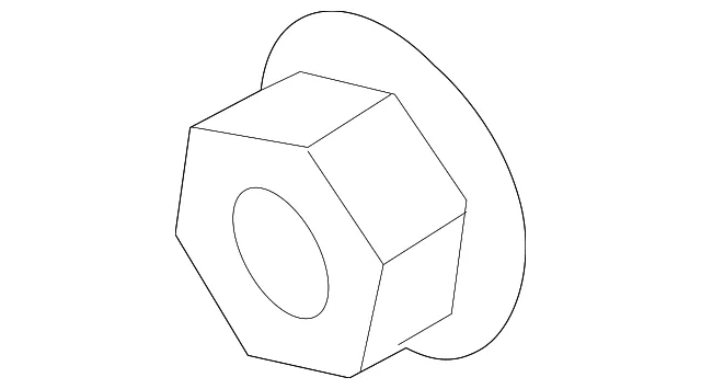 Window Regulator Nut - Ford (-W701014-S442) - view 7