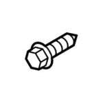 Pull Handle Screw - Ford (-W702738-S424) - view 15