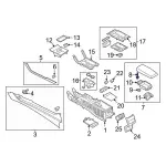 Console Armrest Bumper - Ford (-W716167-S300) - view 11