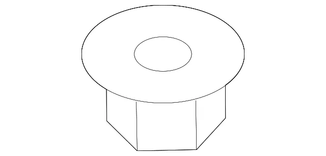 Hinge Nut - Ford (-W716409-S442) - view 5