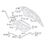 Hood Stop Buffer - Ford (-W719012-S300) - view 17