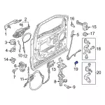 Upper Hinge Nut - Ford (-W719803-S450B) - view 32