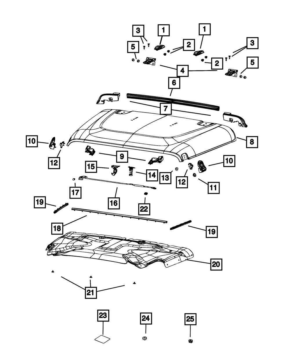Hood - Mopar (05043128AC)