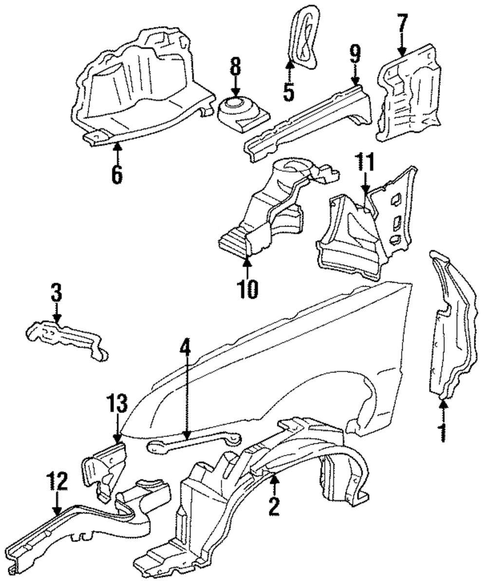 Apron Panel - GM (10130825)
