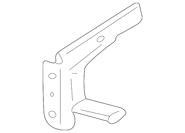 Fender Front Bracket - Driver's Side (LH) - GM (10288607) - view 3