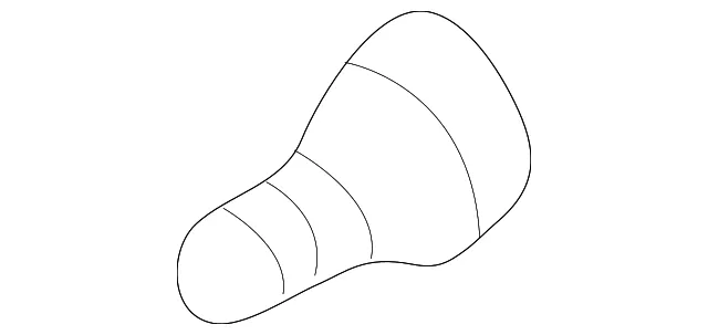 BUMPER ASM L/GATE ADJ *BLA - GM (10306224)