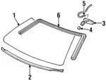 Windshield - GM (10313178) - view 4