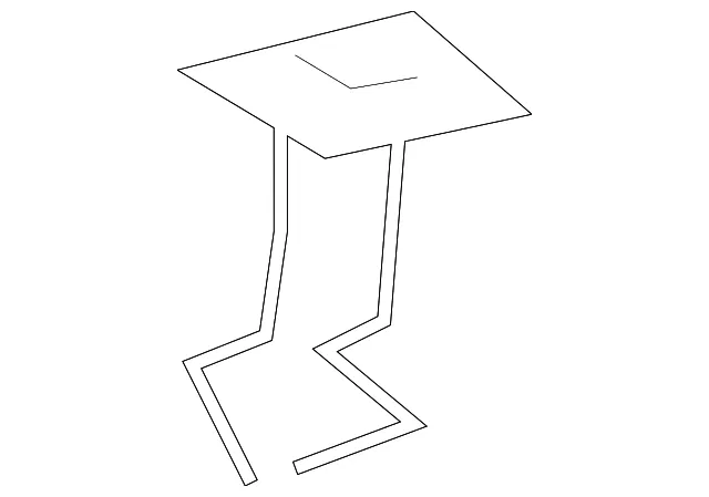 Handle Load Flr *Black - GM (10313960)
