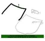 Windshield Molding - GM (10318304) - view 6
