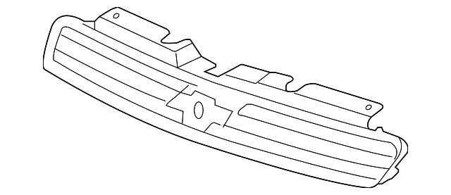 Front Upper Grille - GM (10333709) - view 3