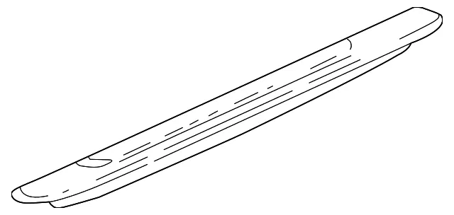 Spoiler Assembly Rear End *Less Fi - GM (10371289)