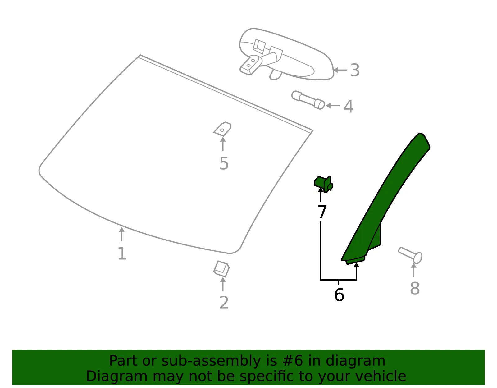 Molding - GM (10379415) - view 2