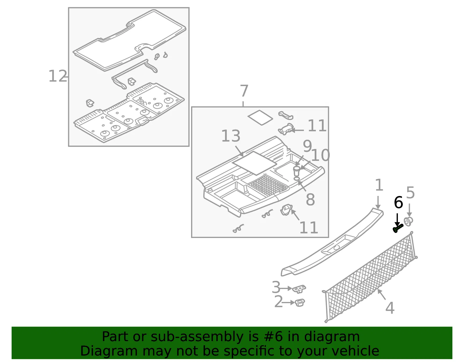 Handle, Inside Screw - GM (11514541) - view 3