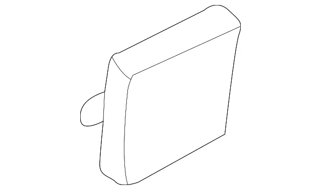 Inner Quarter Panel Access Hole Sound Barrier - GM (11515174) - view 2