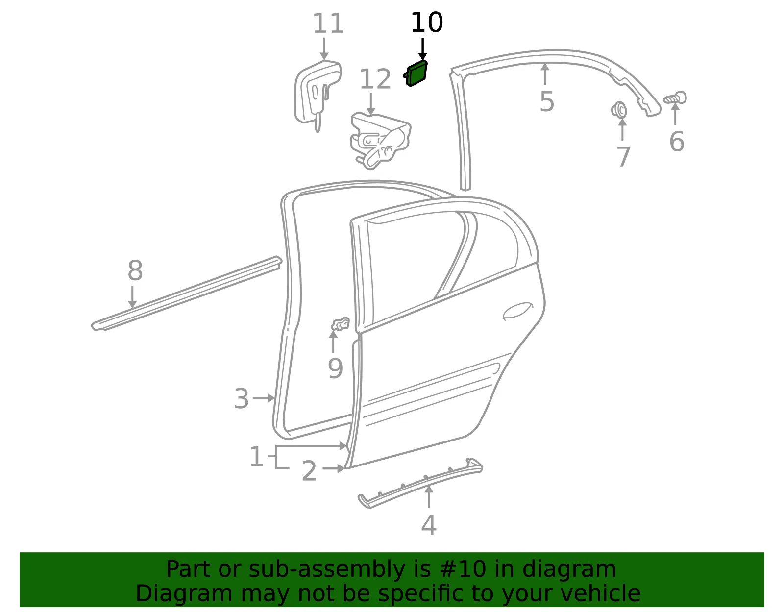 Inner Quarter Panel Access Hole Sound Barrier - GM (11515174) - view 3