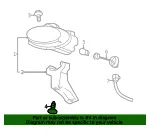 Front Bumper Fascia Brace Retainer - GM (11518201) - view 9