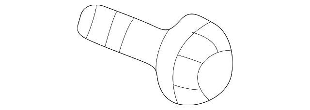 Pull Handle Screw - GM (11518366) - view 2