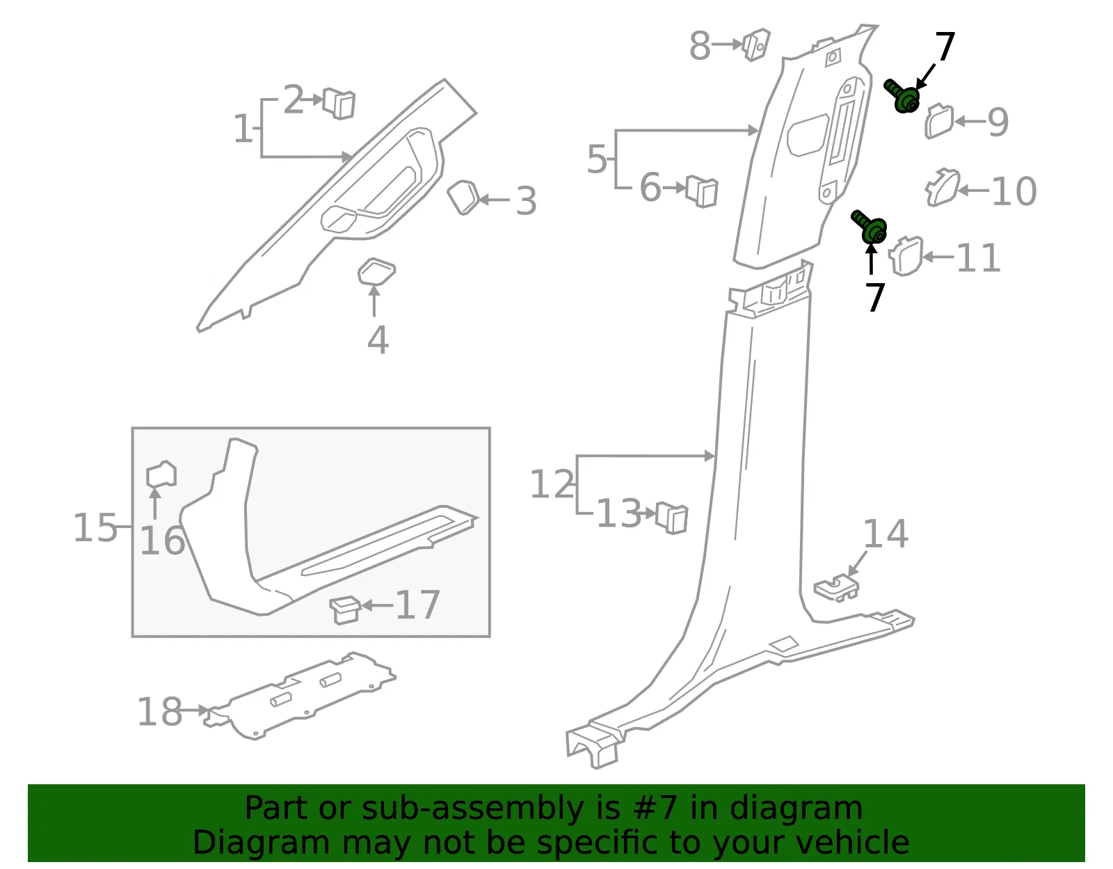 Fender Bolt - GM (11519383) - view 4