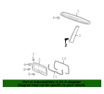 Liftgate Glass Bump Stop - GM (11562552) - view 10