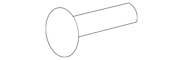 Liftgate Glass Bump Stop - GM (11562552) - view 4