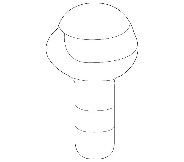 Hood Stop Buffer - GM (11588868) - view 2