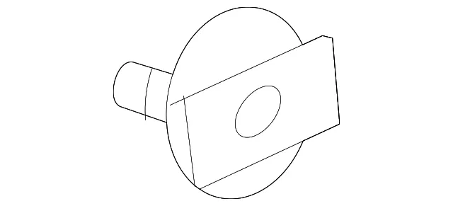Applique Panel Stud - GM (11602265) - view 2