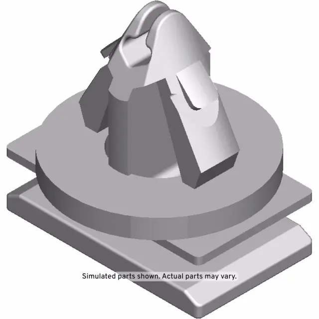 Rear Closure Center Applique Clip - GM (11602294)