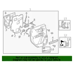 Pull Handle Bolt - GM (11602337) - view 6