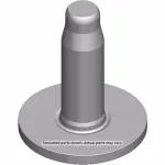 Latch Bolt - GM (11602919) - view 5