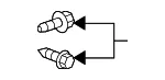 Door Hinge Bolt - GM (11604438) - view 3