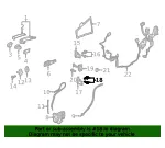 Door Hinge Bolt - GM (11604438) - view 4