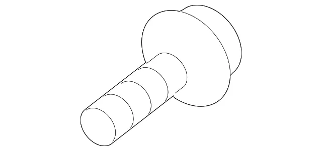 Upper Hinge Bolt - GM (11610041) - view 3