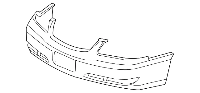 Front Bumper Cover - GM (12335505)