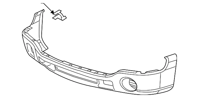 Bumper Cover - GM (12335963) - view 2