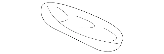 Grille Side Window Defg Otlt L/ - GM (12482439)