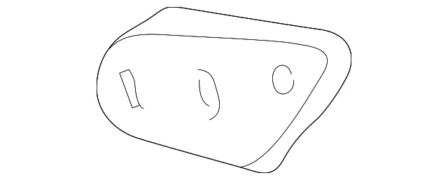 Mirror Kit O S Rear View Gla - GM (12528879)