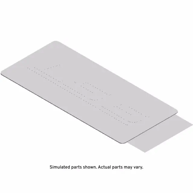 Engine Identification Label - GM (12583629) - view 2