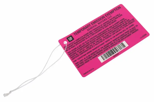 Front Label - GM (12704264)