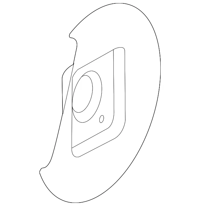 Splash Shield - Driver's Side (LH) - GM (13219213) - view 3