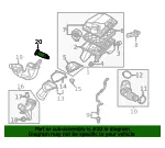 Front Intake Air Duct Deflector - GM (13254514) - view 7