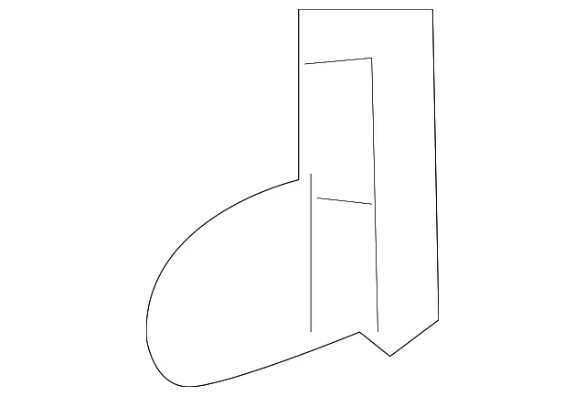 Fender Bracket - GM (13279800) - view 2