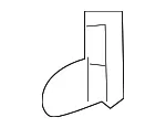 Fender Bracket - GM (13279800) - view 5