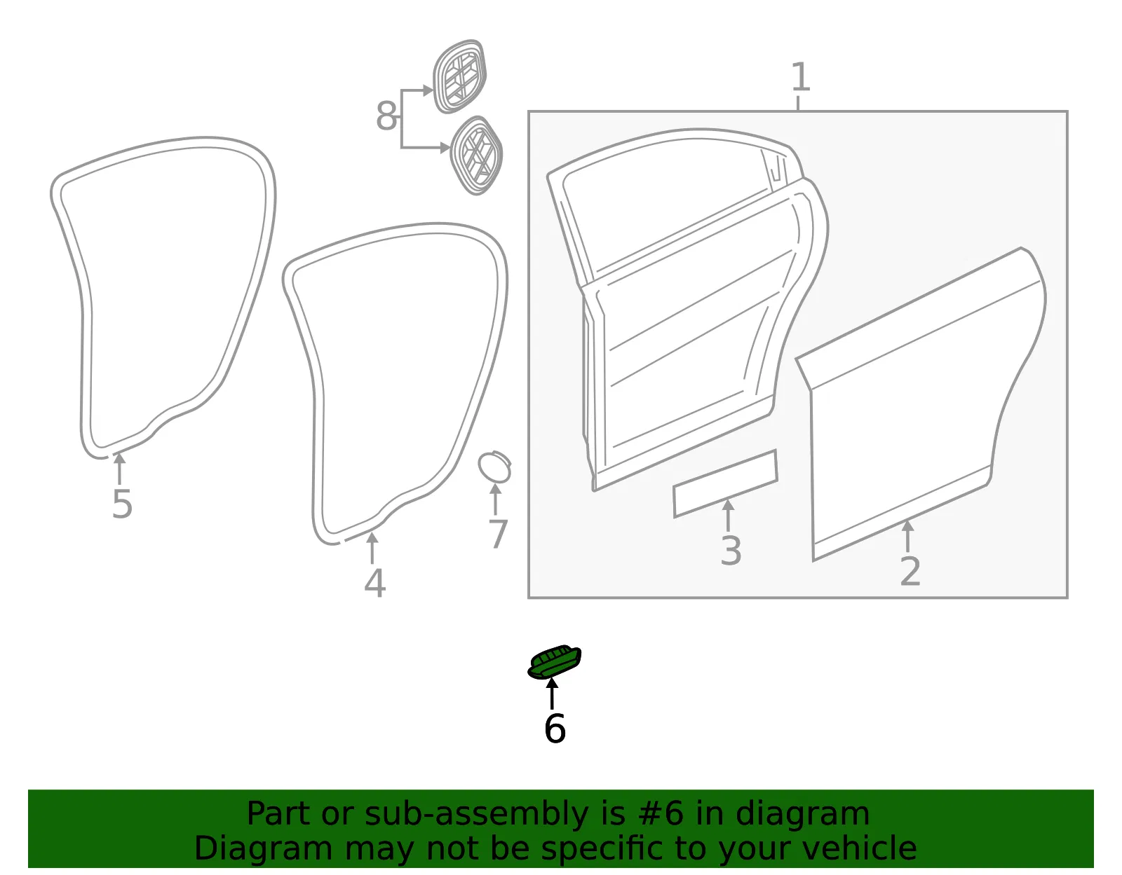 Door Plug - GM (13284289) - view 4