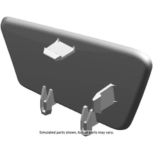 Cocoa Passenger Side Door Inside Handle Bolt Finish Cap - GM (13286523) - view 4